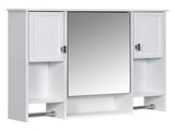 35'' x 28'' Modern Wall Mounted Bathroom Storage Cabinet, Bathroom Wall Cabinet with Mirror, 20410048