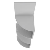 Rosebud Corner Floating Shelf Modern Full-Wall 4-Shelf Unit B128P176175