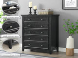 Modern 5 Drawers Dresser 5 Drawers Cabinet,Chest of Drawers Closet Organizers and Clothes W2275P149804