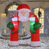 Christmas Inflatables Outdoor Decorations Giant Santa Claus 61783927