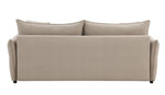 ZUN ACME Irina Sofa w/Sleeper, Beige Fabric LV03110