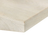 ZUN Modern White Washed Solid Wood Coffee Table B024P156854