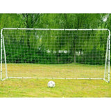 ZUN 365×182×120CM Steel Tube Soccer Goal Training Set White 76667039