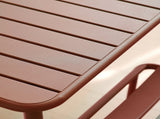 Sella long table outdoor dining table villa courtyard balcony table outdoor leisure table W3318P308296