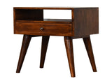 Modern Chestnut Solid Wood Bedside B182P166567