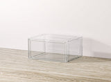 3-Piece Big White Plastic Mesh Shoe Box Set - 33.50*29.50*22.00cm, Modular Design for Home Storage 95060498
