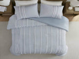 3- Piece King Cotton Yarn Dyed Duvet Cover Set B035P482897