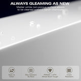 59" Freestanding Solid Surface Bathtub, Luxury Man-made Stone Resin Freestanding Soaking Bathtub W1573142950