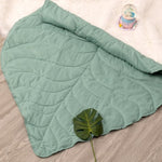 ZUN Dog Blanket Decor 3D Leaves Shaped Pet Blanket Cushion Household Dog Bed Cat Bed Pet Blanket Warm 63869846