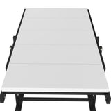 Solid Mahogany Wood Multifunction Convertible Dining Table,Free Switch Space Saving Table Shelf for W760123752