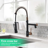 Commercial Kitchen Faucet with Pull Down Sprayer, Single Handle Single Lever Kitchen Sink Faucet W1932P149181