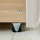 King Size Upholstered Bed ,comfortable upholstered bed frame, Chenille fabric, with headboard and W487P235315