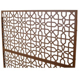 Outdoor & Indoor Privacy Metal Privacy 76" H48" W, Freestanding Decorative Privacy W465P193213