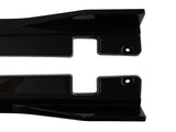 Side Skirt Body Extension Panel Kit fit for Honda Civic 10th 2016-21 Gloss Black ABS 02634314