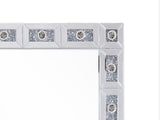 Noralie Mirrored & Faux Diamonds Accent Mirror B2726P453786