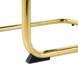 Modern simple light luxury dining White Family bedroom stool back Dressing Student W210P208425