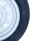 2x TL P811 Tires & Rims 530-12 4 Ply 5 lugs on 4.5" Center 4" Front, Rear tires 22760380