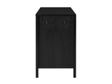 55.1''Storage Sideboard with 4-Doors,Multi Functional Buffet with Open Shelf and 2-Tiers N711P345165B