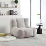 Fluffy bean bag chair, comfortable bean bag for adults and children, super soft lazy sofa chair with W1996P190387