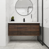 48 Inch Bathroom Cabinet With Sink,Soft Close Doors and Drawer,Float Mounting Design,48x18 W99984813