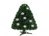 3 Feet LED Christmas Tree with Snowflakes 52652396