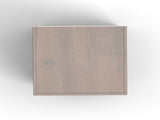 22 inch 1-drawer file, No Assembly Required, Jasmine Whitewash and Barnwood Finish B108131546