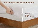 1-Piece Queen Heated Mattress Pad,White B035P408313