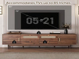 76" TV Stand with Drawers for Living Room/Bedroom, Modern Chic Entertainment Center for TVs Up to 85 34460367
