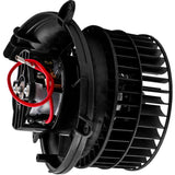 AC Blower Motor w/ Fan Fit For Mercedes-Benz C280 Base Sedan 4-Door 1994-1999 2028209342 Left Hand 70562461
