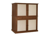 4 Door Cabinet with 1 Drawer, with 4 Adjustable Inner Shelves, Storage Cabinet W688141543