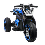 ZUN 12V Three-wheel Ride On Motorcycle, Kids Electric Motorbike with Horns, LED Lights, Gift for Kids W2181P195996