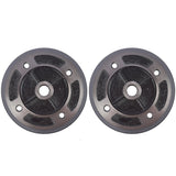 Pair Rear Brake Drum Hub Replacement for Kawasaki UTV Mule 2010 2020 2030 2500 2510 2520 41038-1226 32930191