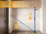 360&deg Rotating Adjustable Support Rod with 45&deg Tilt Stand, Height-Adjustable, Quick-Release W1422P325954
