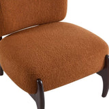 25.5" Modern Boucle Lounge Chair with Solid Wood Frame, Soft and Durable Boucle Upholstery, Perfect N767P256376D