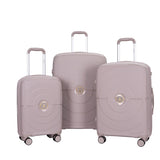 Hardshell Suitcase Double Spinner Wheels PP Luggage Sets Lightweight Durable Suitcase with TSA W284P197041