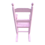 ZUN Children's rocking light pink chair- Indoor or Outdoor -Suitable for kids-Durable 98976983