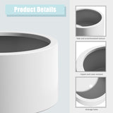 Heavy Duty Corten Steel Round Raised Garden Bed Kit 15.5" Dia. x 12" H. Pre-Rusted Metal Planter W3077P276888