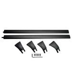 ZUN Black Luggage Roof Rack for Jeep Wrangler JK JL Gladiator JT l4 V6 GAS 2&4 Door 2L 3.6L 3.8L 6.4L 54180002