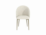 Cora White Fabric Side Chair B2726P297777