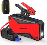 ZUN DBPOWER Car Jump Starter, 1600A Peak 17200mAh Portable Power Pack for Up to 7.2L Gas and 5.5L Diesel 74455501
