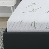 8-Inch Dual Layer Memory Foam Mattress with Bamboo Infused Cover - Full B123P303573