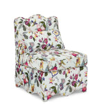 ZUN Flannel single dining chair with soft seat cushion and backrest, no armrests, matching pillow can be W487P228749