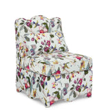 ZUN Flannel single dining chair with soft seat cushion and backrest, no armrests, matching pillow can be W487P228749