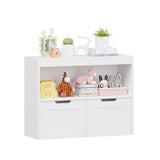 Book Organizer, toy Storage Cabinet Organizer, White 10467721