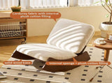 Comfortable Glider Rocking Chair, High-Quality Upholstery Glider Chair, Solid Wood Frame, Perfect 23770023