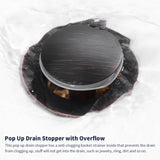 Bathroom Sink Faucet Oil Rubbed Bronze 2-Handle 4 Inch Center-Set Bathroom Sink Faucet, Sink Drain T3177P277480