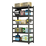 87 "H heavy-duty storage rack, five layer adjustable metal shelf, suitable for tool rooms, garages, 02599831