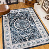 Area Rug 8x10 Vintage Bohemia Large Persian Non-slip Washable Rug For Room Kitchen Bedroom W2907P265137