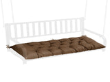 Outdoor Bench Cushion, 60 20 4 Inch, Tufted Waterproof Swing Cushion with Ties, for Patio Bench 31621793