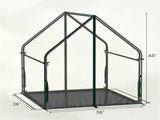 36" x 36" x 43" Mini Outdoor Greenhouse with Detachable PE Bottom Mat, HeavyDuty Metal Frame Small 08844628